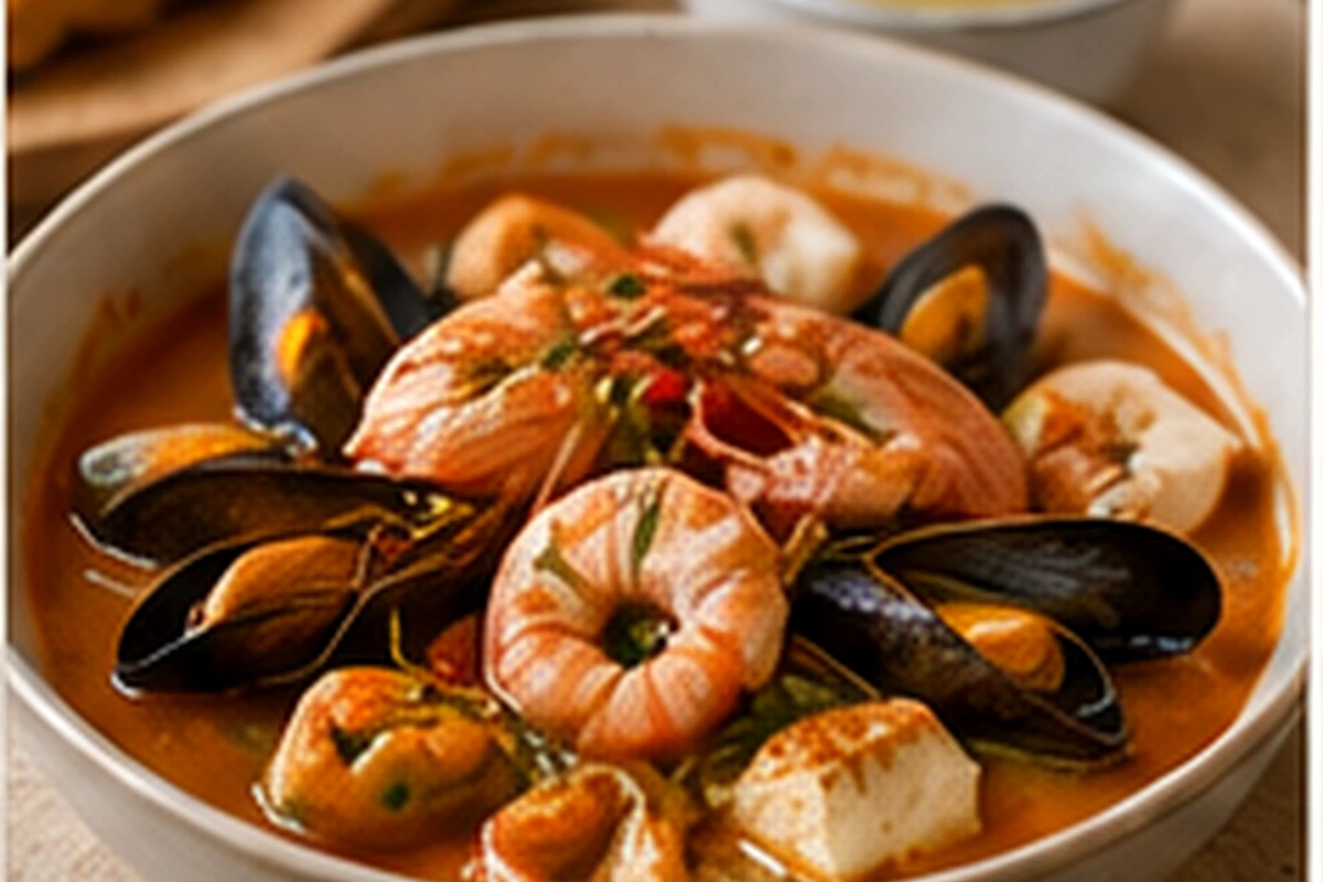 Bouillabaisse – fransk fiskesuppe